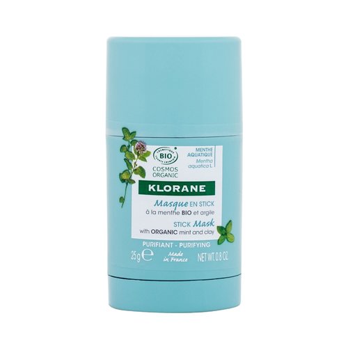Klorane „Aquatic Mint Stick“ kaukė (mišriai ir riebiai odai) (25.0g) Moterims