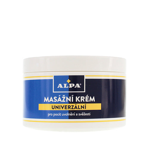 Alpa Universalus masažinis kremas atsipalaidavimo ir gaivumo pojūtiui (250ml) Unisex