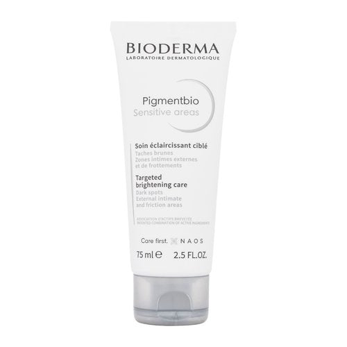 „Bioderma Pigmentbio“ jautrioms zonoms skirtas skaistinamasis kūno kremas