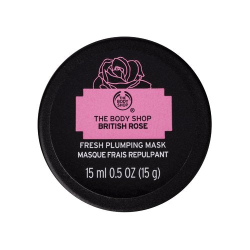 The Body Shop „British Rose Fresh Plumping Mask“ – gaivinanti veido kaukė