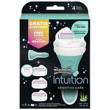 Wilkinson Sword Jautri intuicija (rankena + 3 skirtingos galvos) Moterims