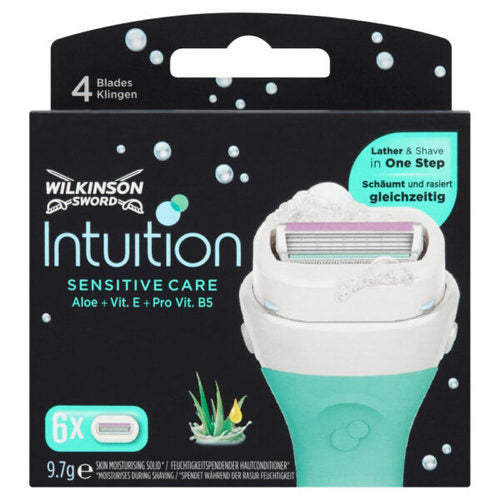 Wilkinson Sword Intuition Sensitive Care ( 6 vnt ) Moterims