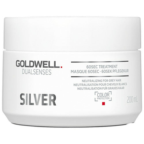 Goldwell Silver 60sec Treatment Mask 500ml Sievietēm