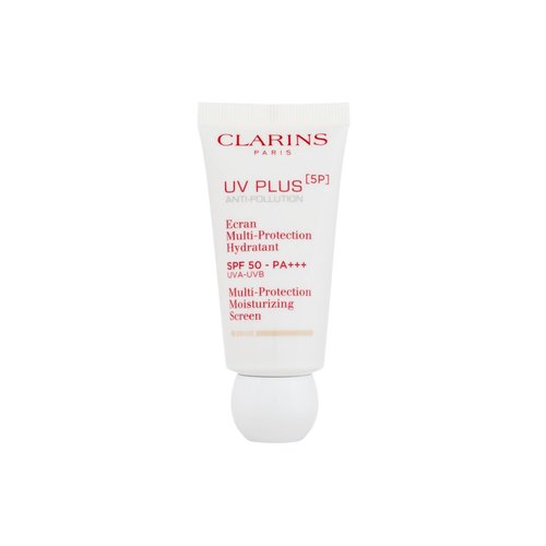 „Clarins UV Plus 5P“ daugiafunkcis drėkinamasis apsauginis kremas nuo saulės SPF 50, 30 ml