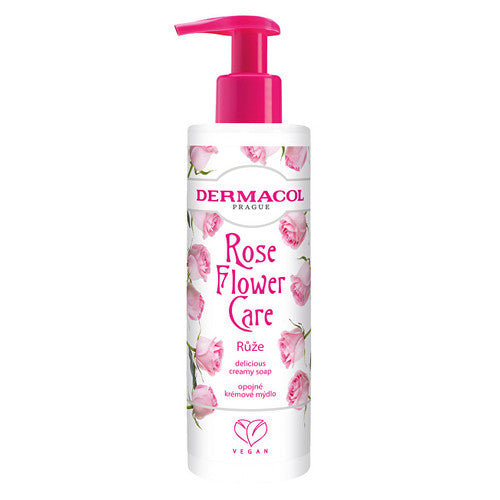 Dermacol Flower Care Delicious kreminis muilas (rožės)