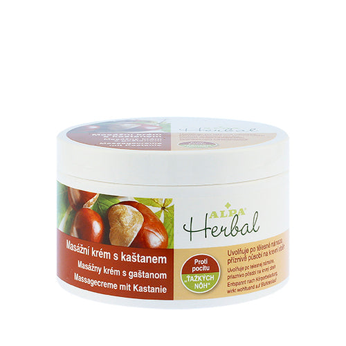 Alpa  Herbal masažinis kremas su kaštonais (250ml) Moterims