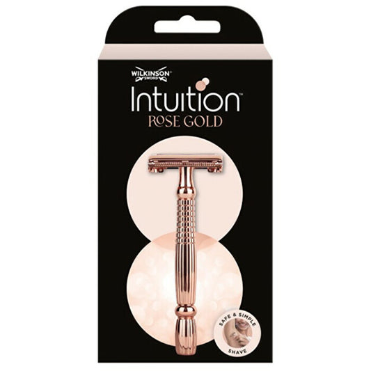 Wilkinson Sword Intuition Double Edge Rose Gold skustuvas Moterims