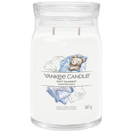 Yankee Candle soft blanket-shaped candle "Signature"