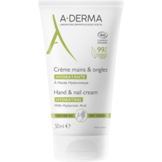 A-Derma Les Inspensables rankų ir nagų kremas – drėkinamasis rankų ir nagų kremas