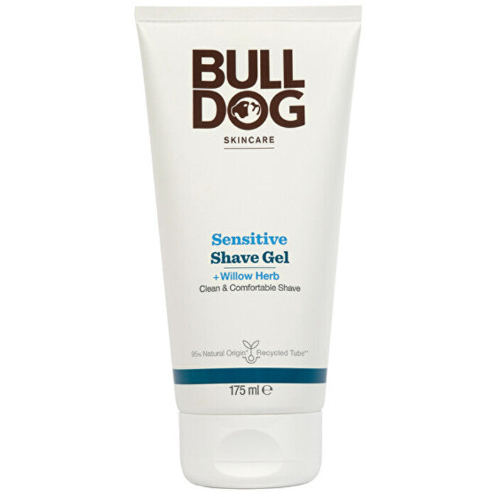 Bulldog Sensitive skutimosi gelis + gluosnio žolė (175ml) Vyrams