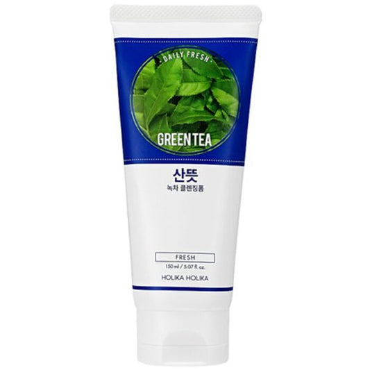 Holika Holika Daily Fresh Green Tea Cleansing Foam - valomosios putos probleminei odai