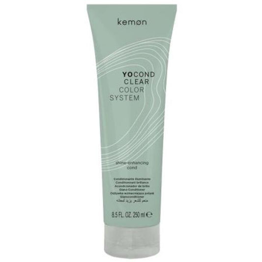 Kemon „Yo Cond Color System“ blizgesį suteikiantis skaidrus kondicionierius