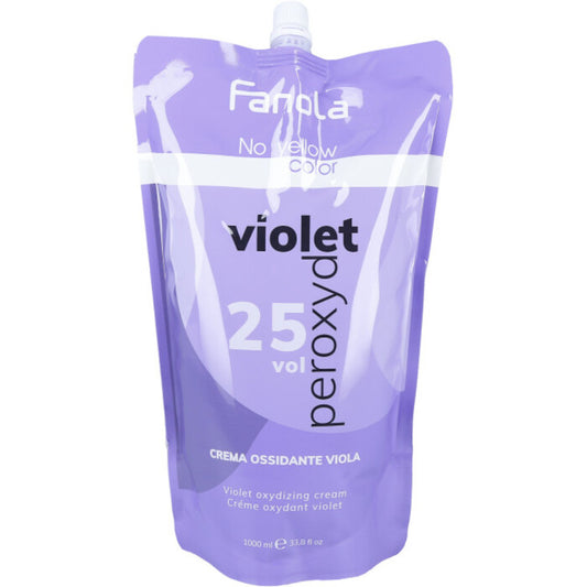 Fanola No Yellow Color Violet Peroxyde 7% 25 Vol. - Kreminis oksidantas