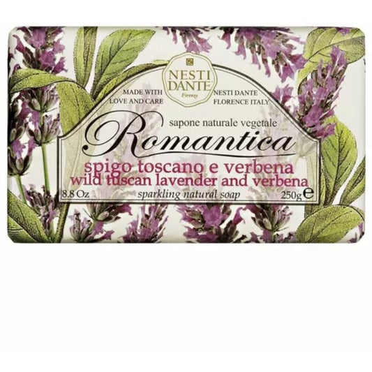 Carry Dante Romantica natural soap "Wild Tuscan lavender and verbena"