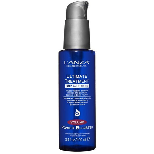 L'ANZA Ultimate Treatment Step 2a Volume Power Boost – plaukų priežiūros priemonė ploniems plaukams be apimties
