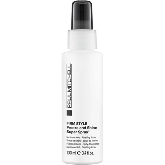 Paul Mitchell Firm Style Freeze ir Shine Super Spray maksimalaus fiksavimo baigiamasis purškiklis – Plaukų lakas su maksimaliu fiksavimu 1000ml Moterims