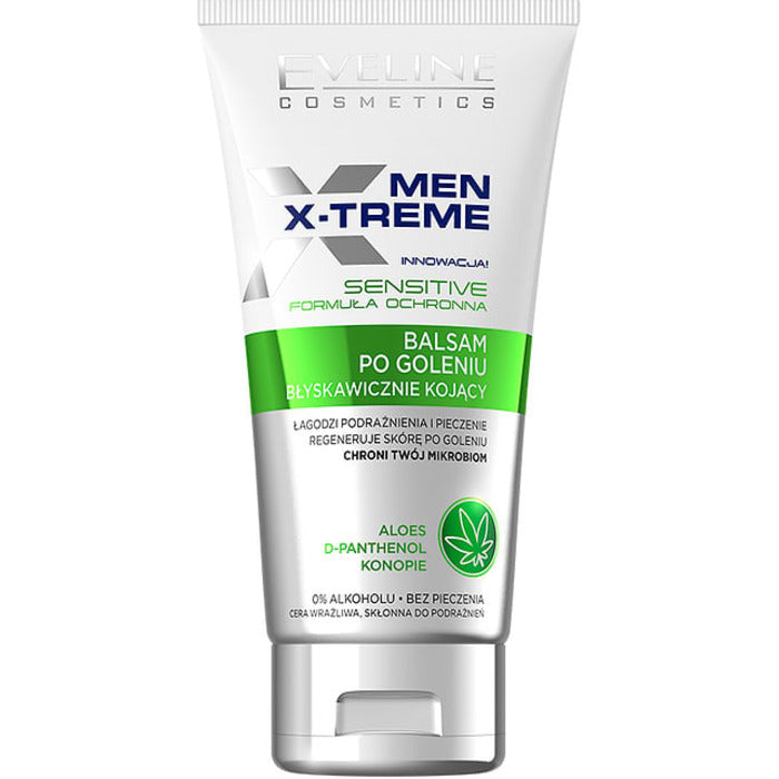 Eveline Cosmetics Men X-treme balzamas po skutimosi – raminantis balzamas po skutimosi vyrams
