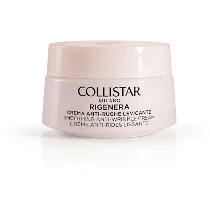 Collistar „Rigenera Smoothing Anti-Wrinkle Cream“ – lyginamasis odos kremas