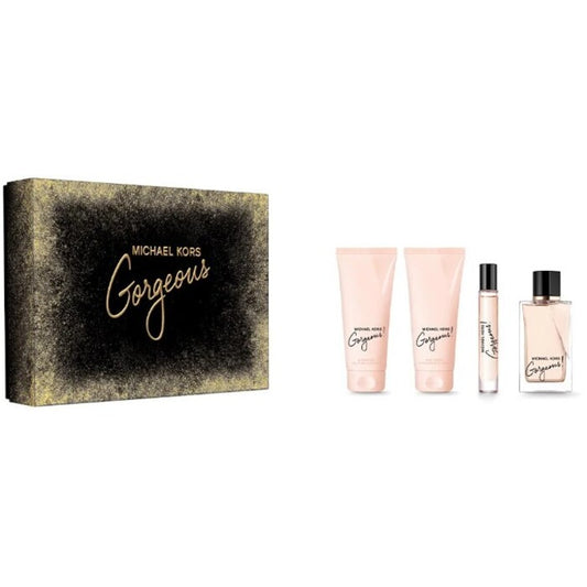 Maikls Korss! dāvanu komplekts EDP 100 ml, ķermeņa losjons 100 ml, dušas želeja 100 ml un miniatūra EDP 10 ml Sievietēm