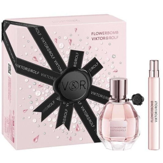 Viktor & Rolf Flowerbomb dovanų rinkinys EDP 50 ml ir mini EDP 10 ml
