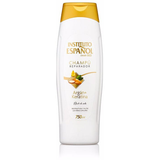 Instituto Espanol Arganą ir keratiną atstatantis šampūnas 750ml Moterims