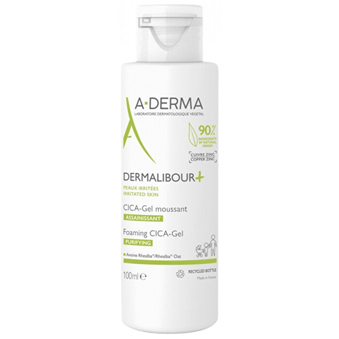 A-Derma Dermalibour+ putojantis Cica gelis - valomasis putojantis gelis
