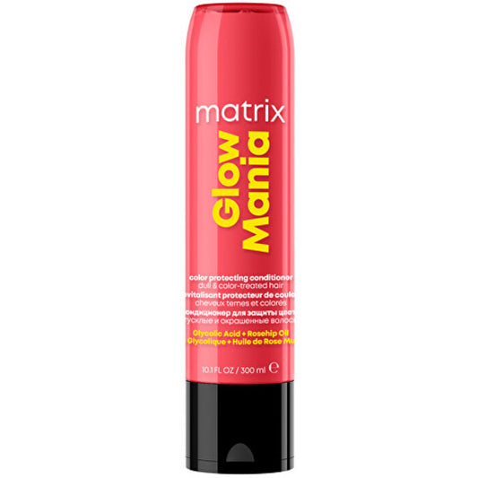 Matrix Glow Mania Color Protecting Conditioner – kondicionieris krāsotiem matiem (300ml) Sievietēm