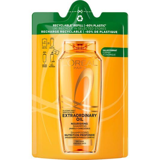 L´Oréal Professionnel Elseve Extraordinary Oil Nourishing Shampoo – toitev šampoon kuivadele juustele (250ml) Naistele