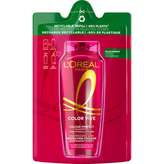 L´Oréal Professionnel Elseve Color-Vive kaitsešampoon – täidisšampoon värvitud ja esile tõstetud juustele (250ml) naistele