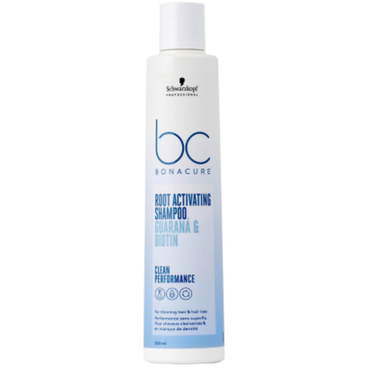 Schwarzkopf Professional BC Bonacure Root Activating Shampoo – šampūnas silpniems ir ploniems plaukams (250ml) Moterims
