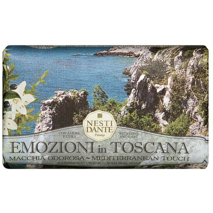 Nesti Dante Emozioni in Toscana Soap Mediterranean Touch – muilo gabalėlis