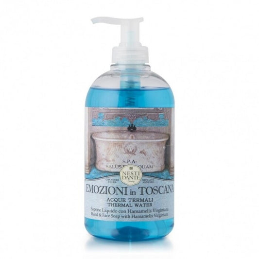 Nesti Dante Emozioni Toscana in hand and face soap thermal water liquid soap