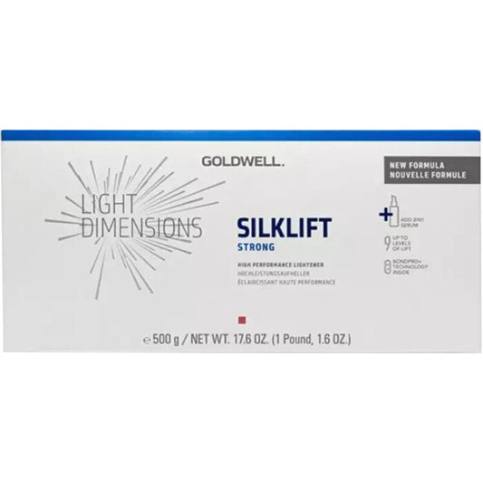 „Goldwell Light Dimensions SilkLift Strong“ šviesinamieji plaukų milteliai, 500 ml Moterims