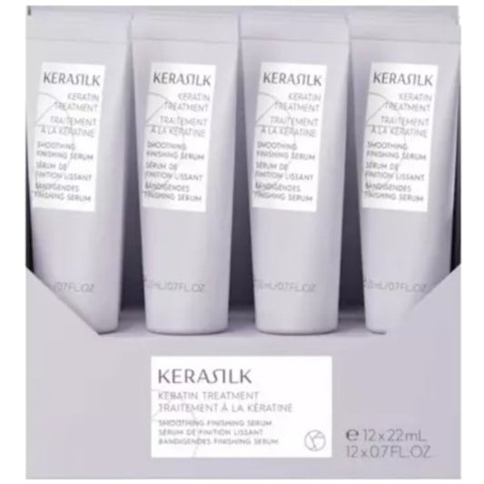  „Goldwell Kerasilk Expert Smoothing Finishing“ serumas (12 x 22 ml) – plaukų tiesinimo serumas 22 ml Moterims