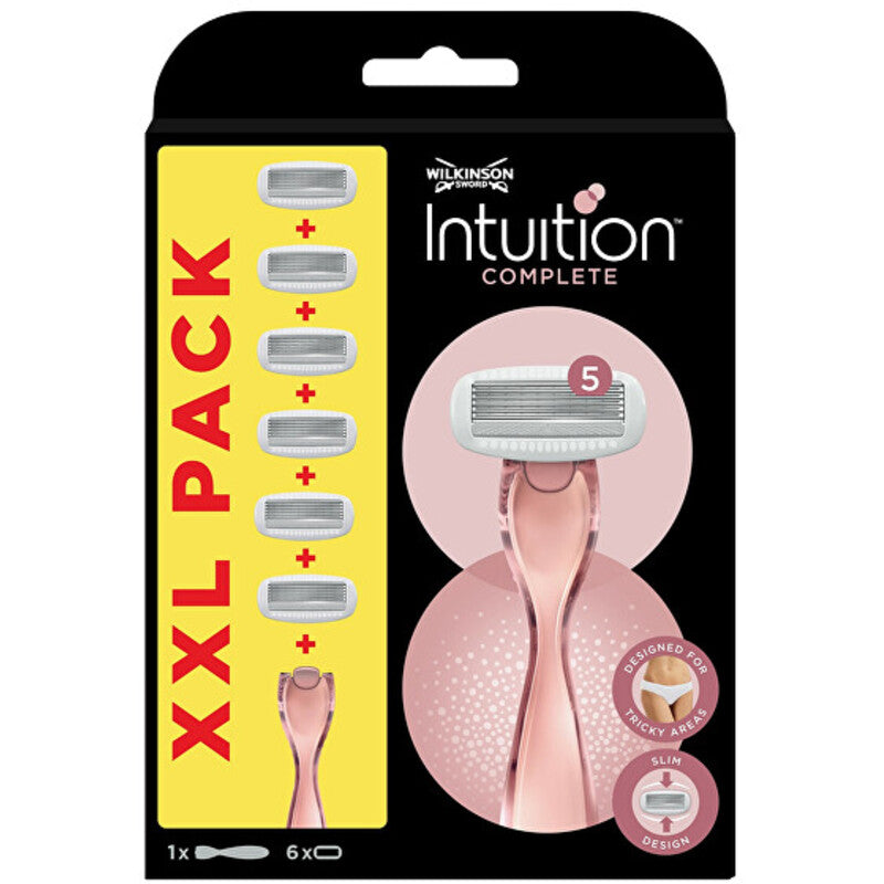 Wilkinson Sword Intuition Complete - skustuvas + 6 galvutės