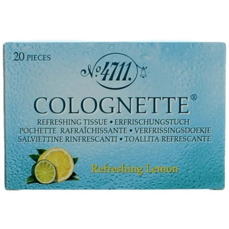 4711 Gaivinančios citrininės servetėlės ​​drėgnoms servetėlėms