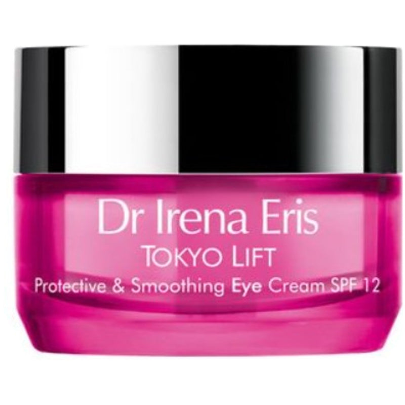 Dr Irena Eris Tokyo Lift Protective & Smoothing Eye Cream SPF 12 – dieninis ir naktinis kremas jautriai akių zonai