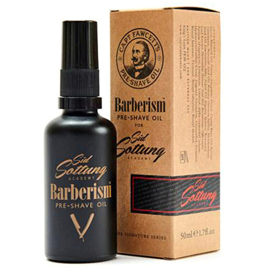 Captain Fawcett Barberism by Sid Sottung Pre-Shave Oil – aliejus prieš skutimąsi 50ml