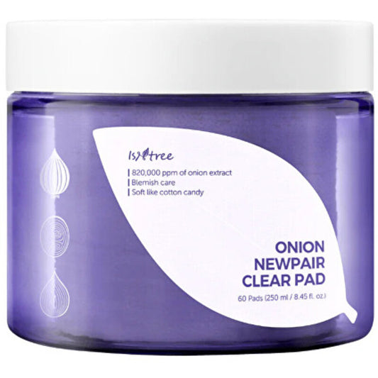 Isntree Onion Newpair Clear Pad ( 60 vnt ) - Valomieji odos įklotai