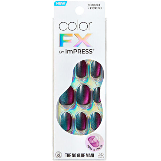 „Kiss My Face imPRESS Color FX Before Hours“ – Lipnūs nagai (30 vnt.)