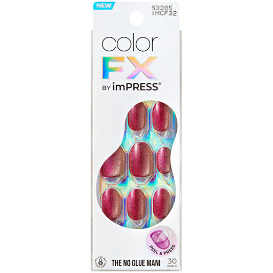 „Kiss My Face imPRESS Color FX Walk Out“ nagų lakai - Lipnūs nagai (30 vnt.)