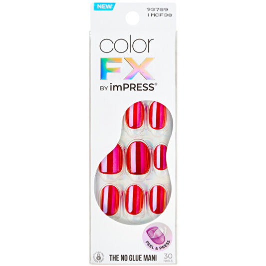„Kiss My Face imPRESS Color FX“ plaukiojantys nagai - Lipnūs nagai (30 vnt.)