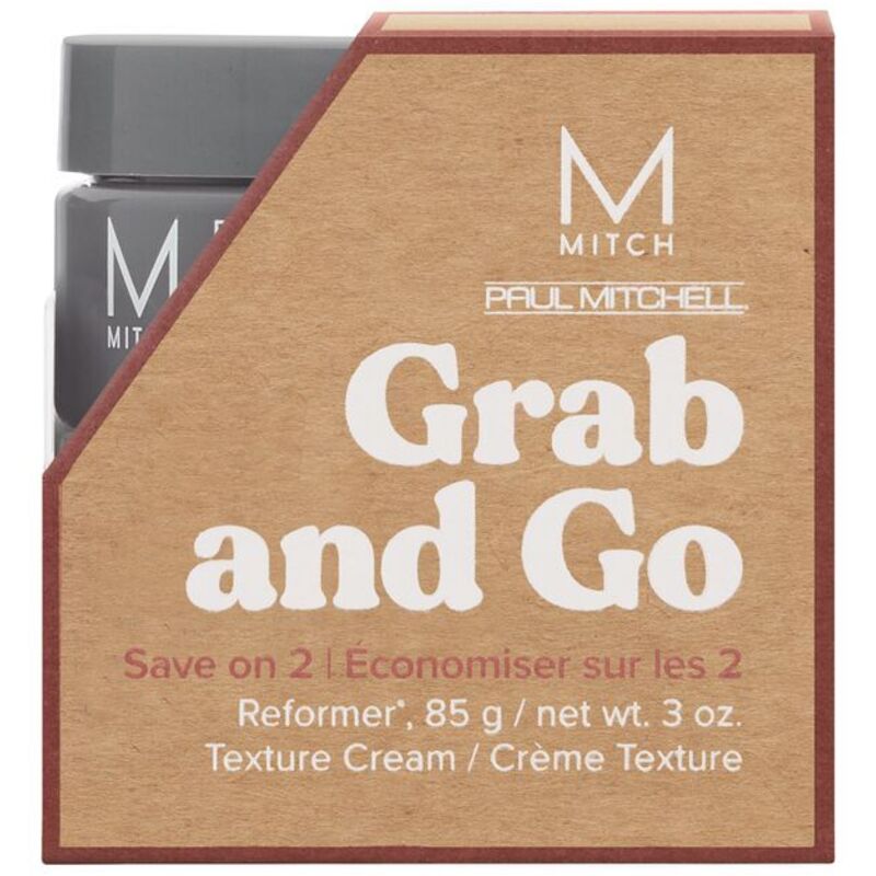 Paul Mitchell Reformer Duo Grab & Go Set – modeliuojančių pastų rinkinys matiniam plaukų įvaizdžiui 85.0g