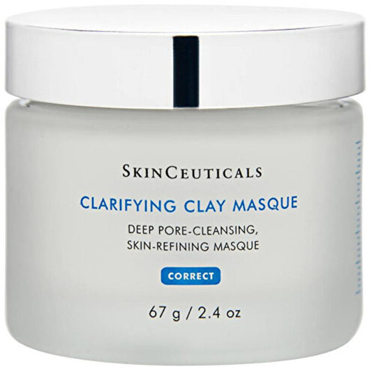 „SkinCeuticals“ valomoji molio kaukė – valomoji molio kaukė riebiai ir probleminei odai