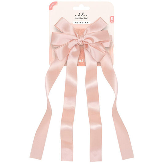 Invisibobble Clipstar Ribbon Glam – plaukų segtukas su kaspinu