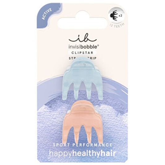 Invisibobble Clipstar Gym Buddy S - Plaukų segtukas 2 vnt