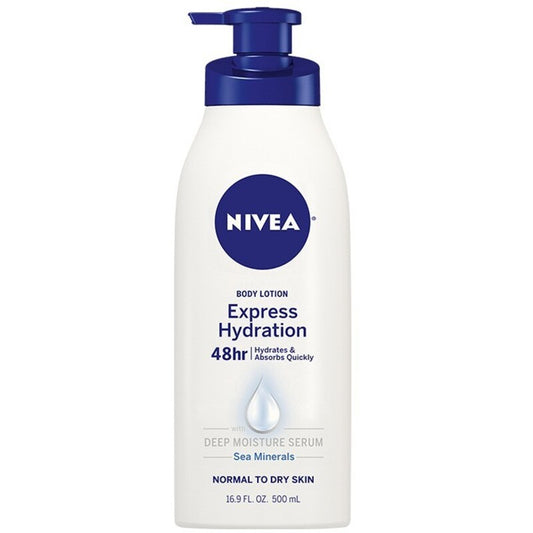 Nivea Hydrating Express Body Milk – maitinamasis kūno pienas 500ml