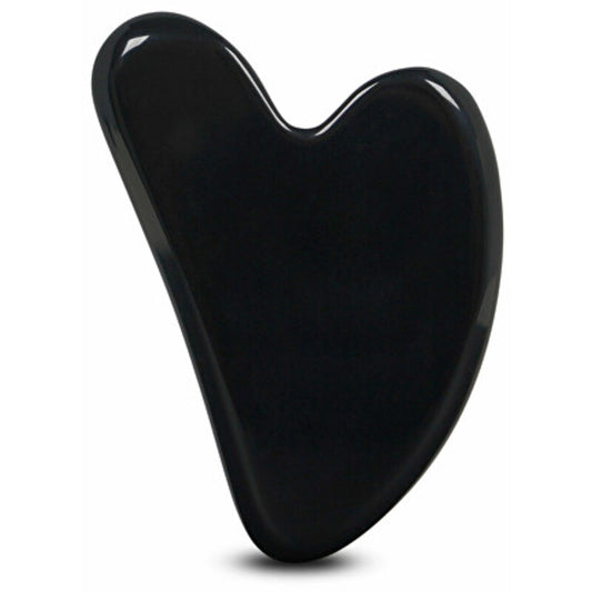 „PlumBeauty“ obsidiano skulptūrinis akmuo – Gua Sha akmuo
