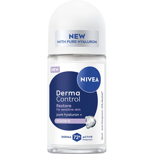 Nivea Derma Control Restore Antiperspirant – rutulinis antiperspirantas 50ml 
