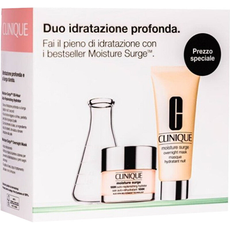 Clinique Moisture Surge Face Care Set – drėkinamasis odos priežiūros dovanų rinkinys  